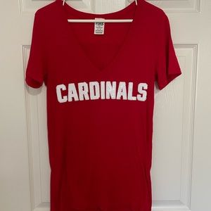 Victoria’s Secret Cardinals v-neck.